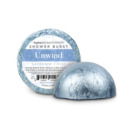 Shower Burst® Tablet in Unwind