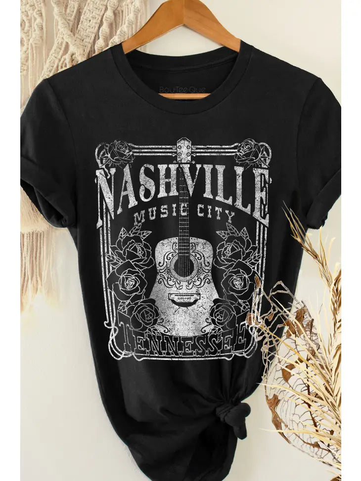 Nashville Music City Graphic T