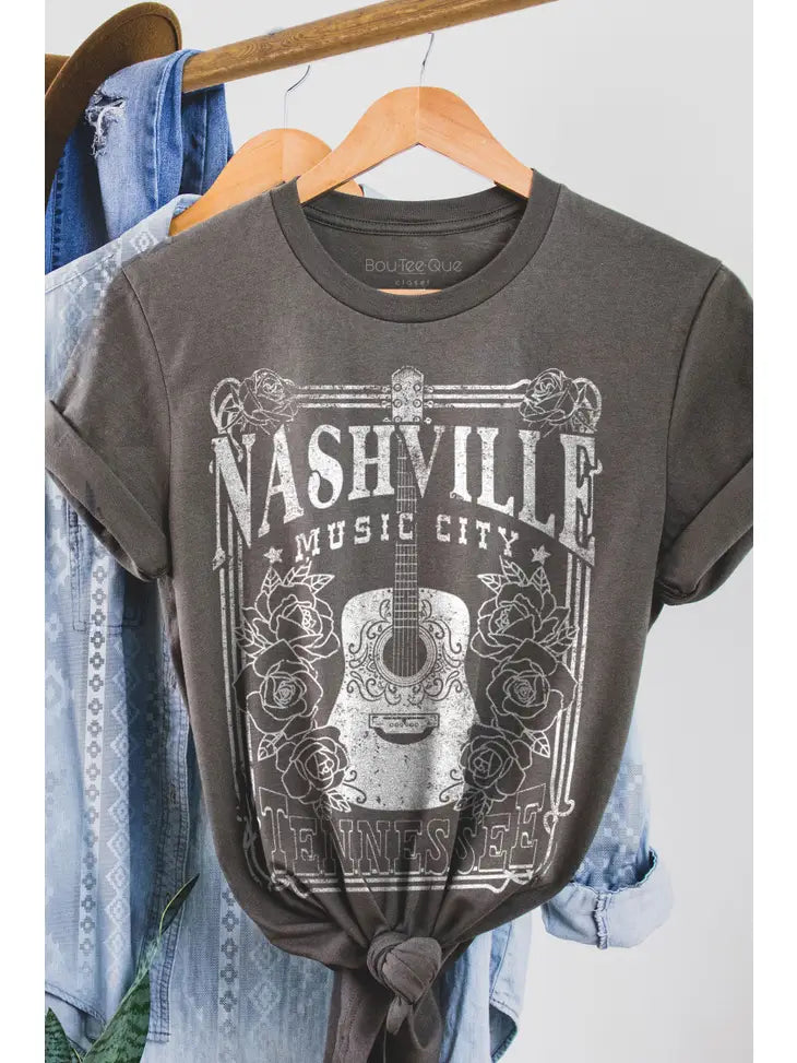 Nashville Music City Graphic T