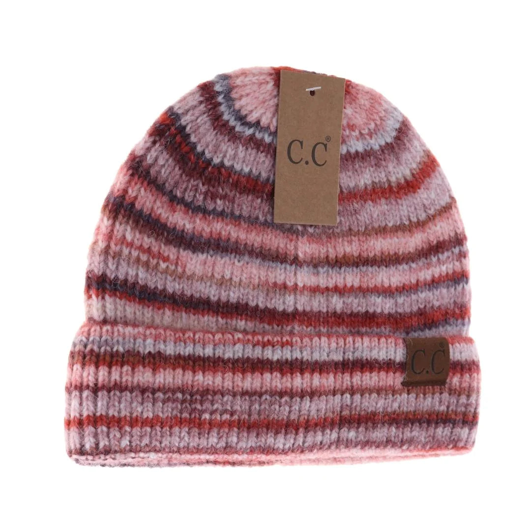 Small Stripe C.C Beanie